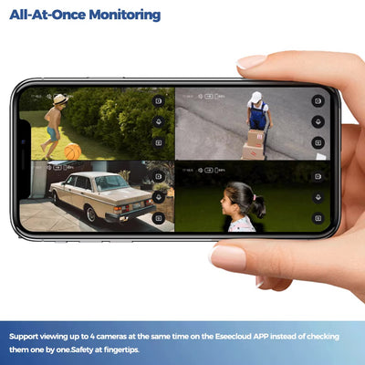 wireless outdoor solar camera for home