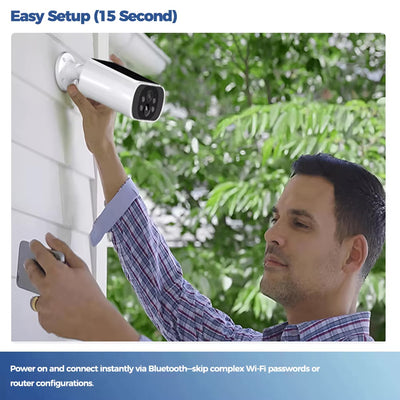 wireless outdoor solar camera for home