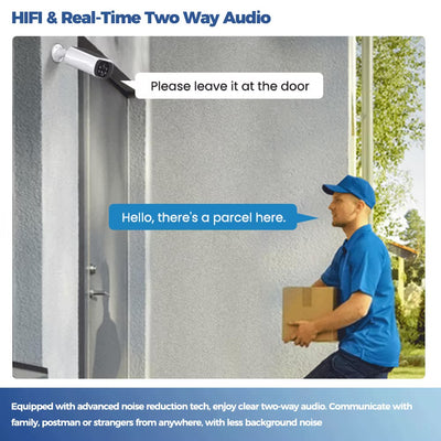 wireless outdoor solar camera for home