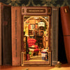 wooden 3d miniature book nook