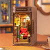 wooden 3d miniature book nook