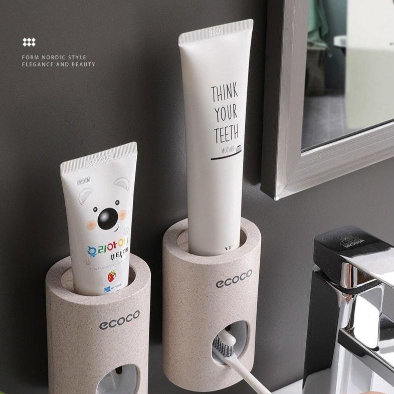 ECOCO ® Smart Automatic Toothpaste Dispenser - Grey Technologies