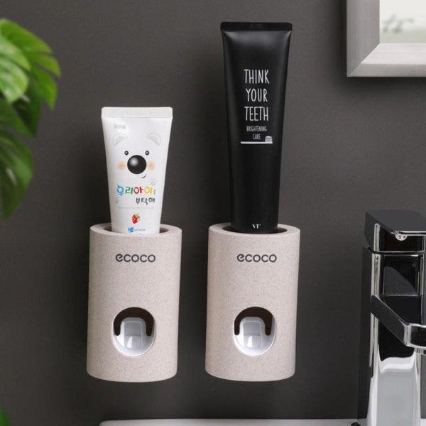 ECOCO ® Smart Automatic Toothpaste Dispenser Grey Technologies
