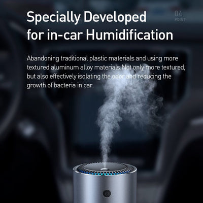 Baseus® Smart Humidifier for Car - Dual Mode , 100% Leak Proof