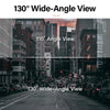 130 degree wide viewing angle