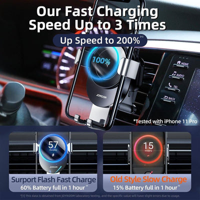 faster speed of charging