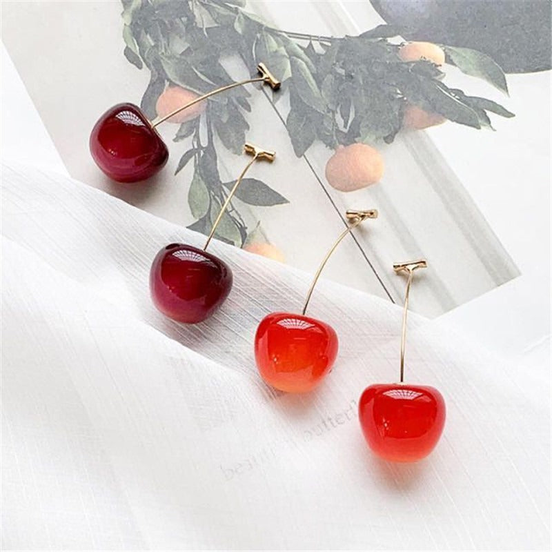 Cherry Blossom Agate Drop Earring Kit - #015