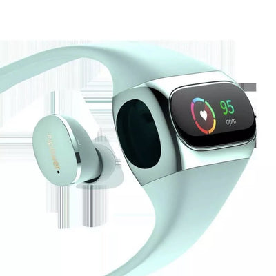 cool smartwatch with earbuds