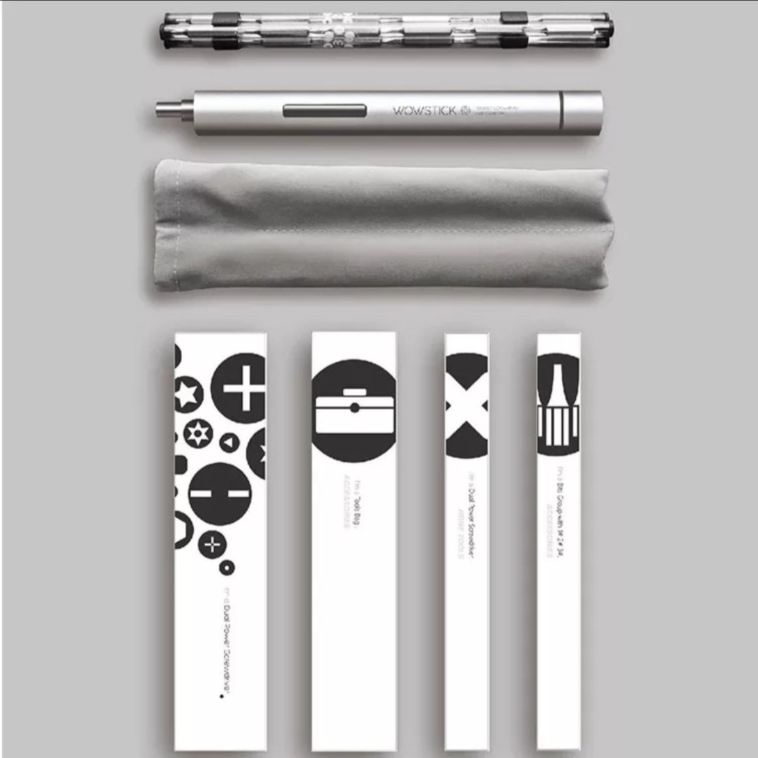 wowstick Precision Screwdriver Kits 1F+TRY 20 Bits Electric wowstick Precision Screwdriver Kits 1F+TRY 20 Bits Electric