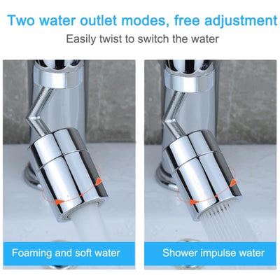 dual mode - foaming faucet aerator and shower impulse water