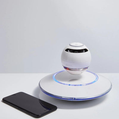 floating bluetooth speaker - white colour