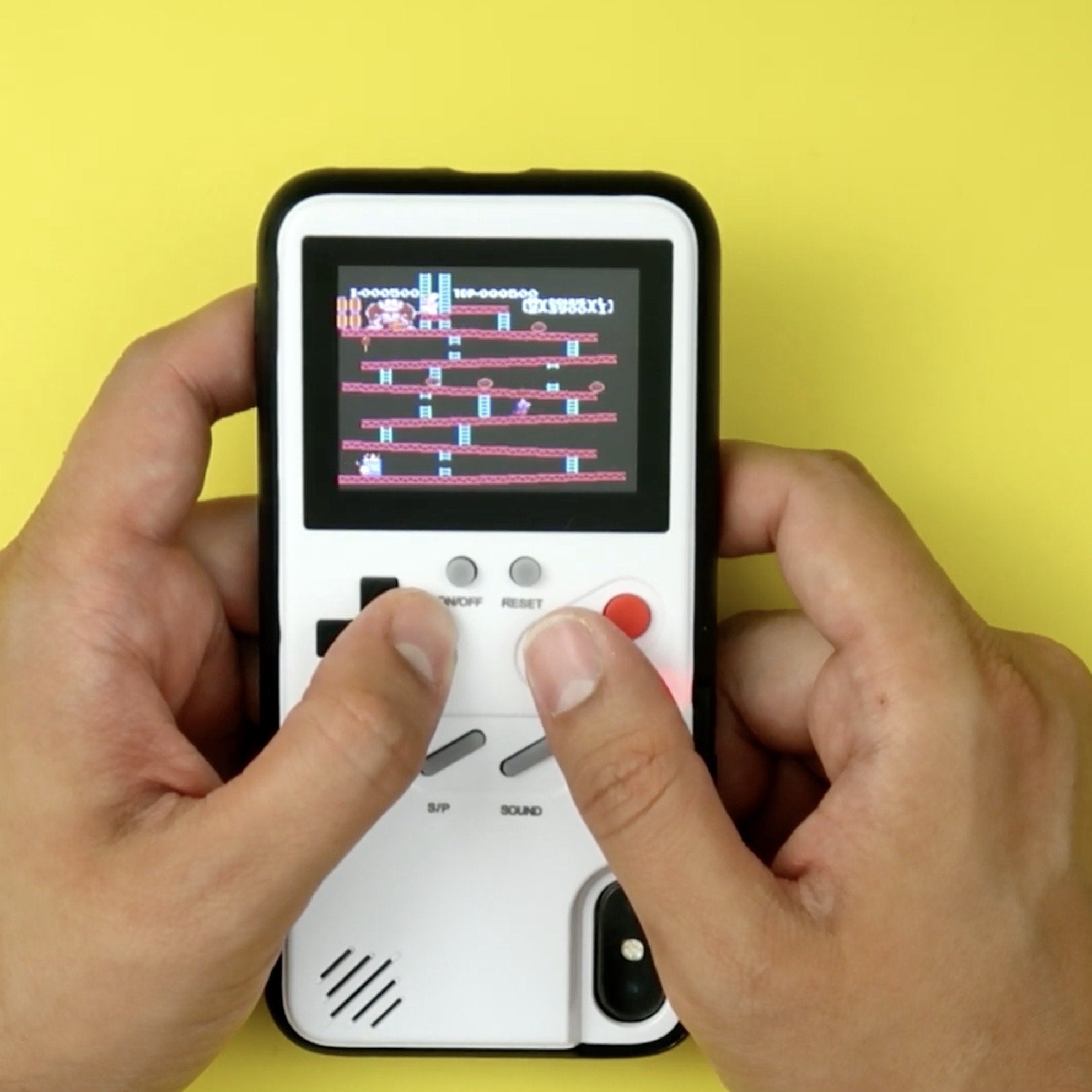 Badgronn Gameboy Phone Case - Grey Technologies Badgronn Gameboy Phone Case - Grey Technologies