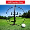 pinseeker mode of the golf rangefinder