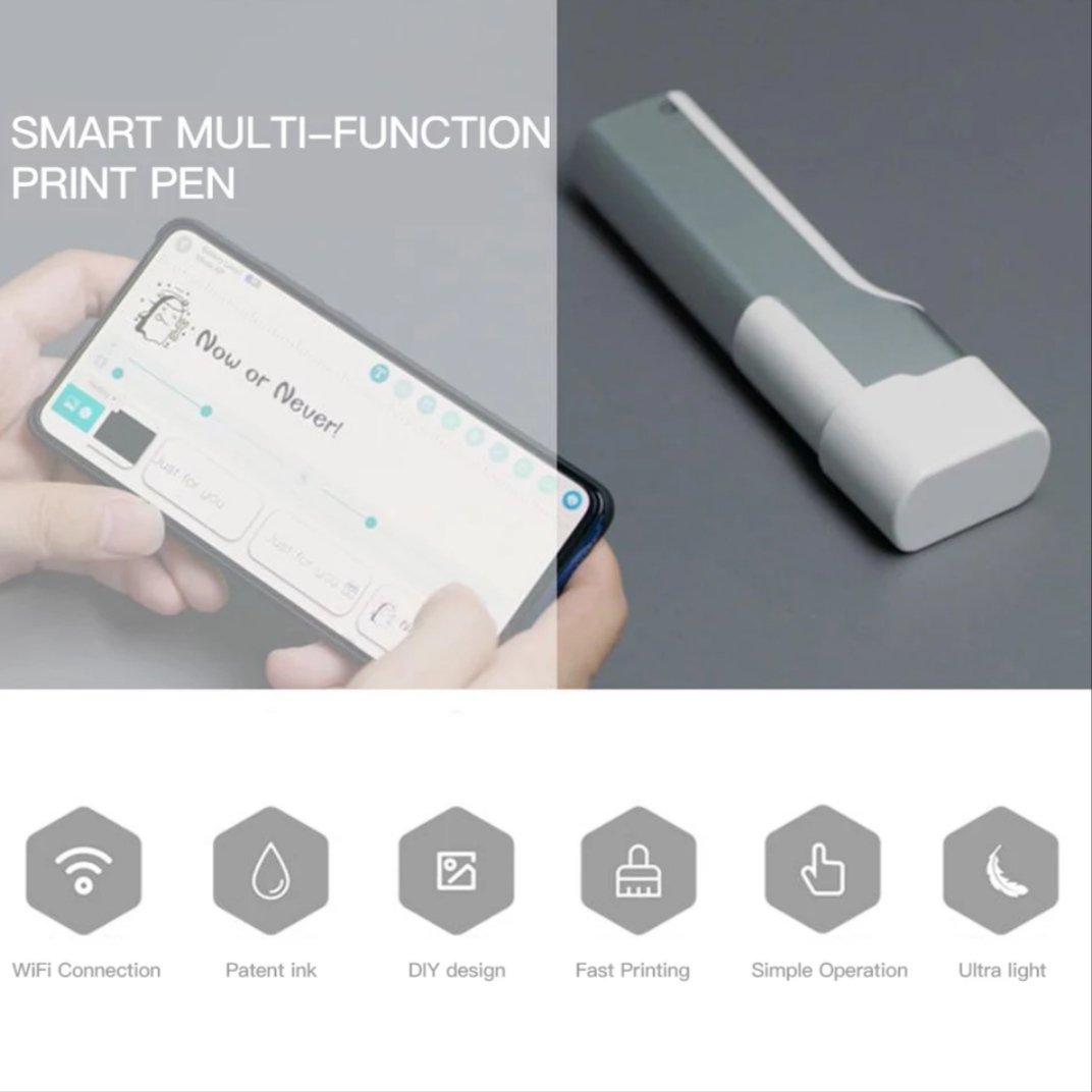 Xiaomi® AR Mini Printer ( Portable Printer ) - Grey Technologies