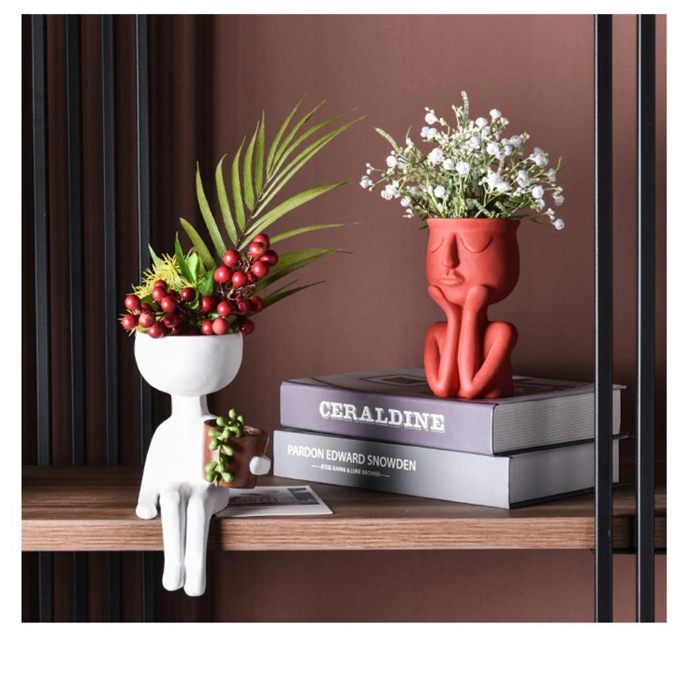 abstract plant pots B&N® Creative Flower Pot