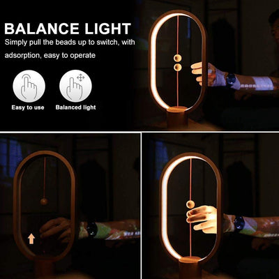 a person using the heng balance lamp