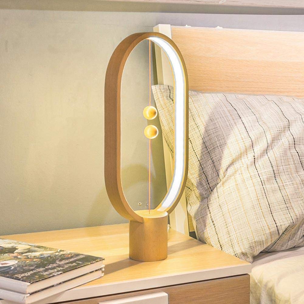 ZenSphere: Unique Magnetic Heng Balance Lamp For Desk - Luxus Heim