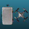 Mini drone with luggage box
