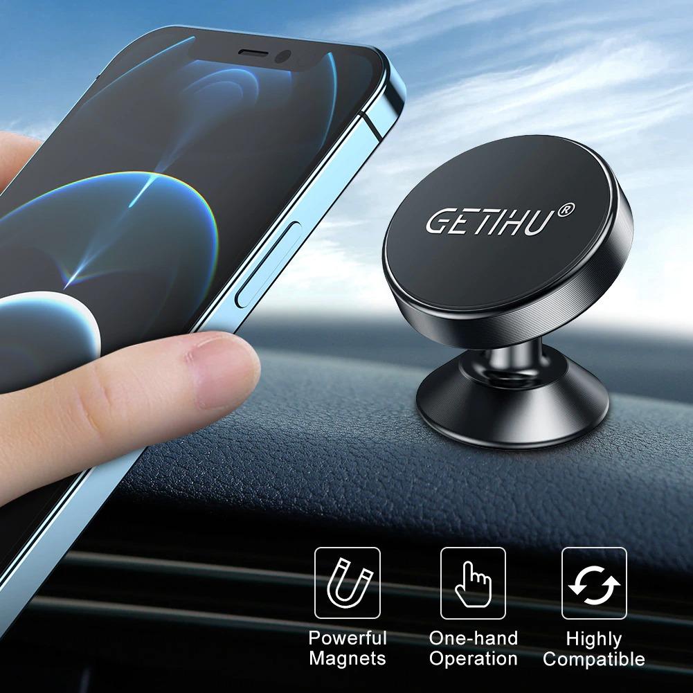 Getihu® Magnetic Phone Mount for Car - Universal Phone Holder