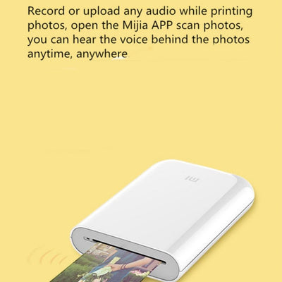 video function of the portable printer