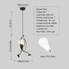 specifications of the pendant light