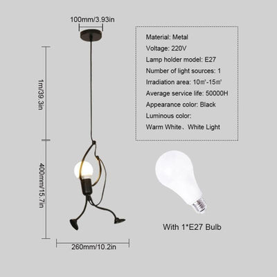 specifications of the pendant light