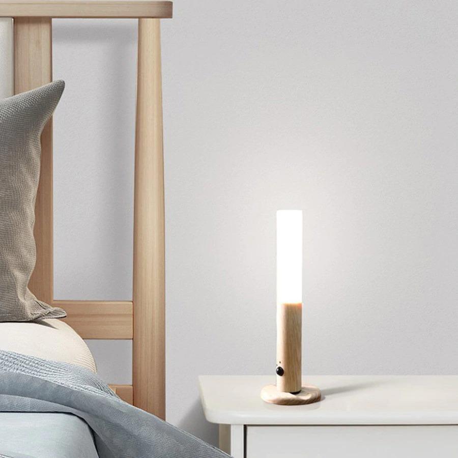 Minimalistic Rechargeable Smart Lamp Motion Sensor Indoor Light description image