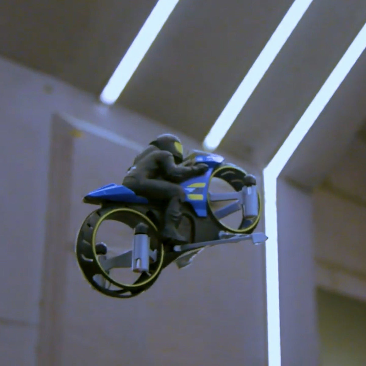 The Flying Bike ( Remote Control Motorcycle ) - Grey Technologies