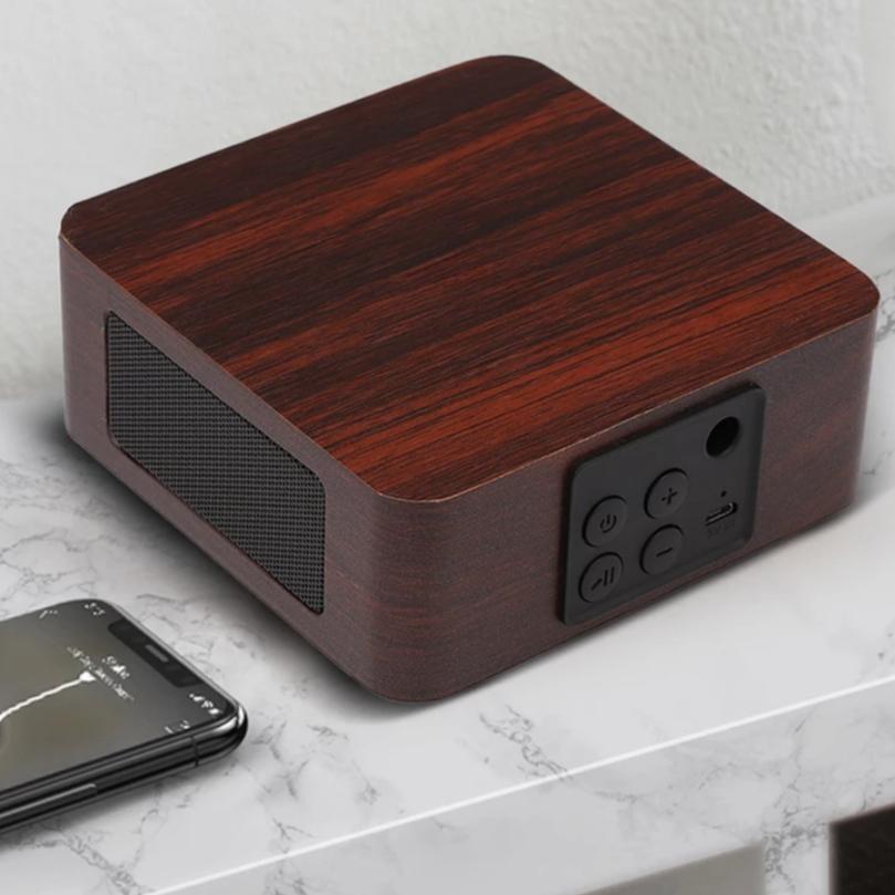 Boombox Wooden Speaker | Retro Edition - Grey Technologies