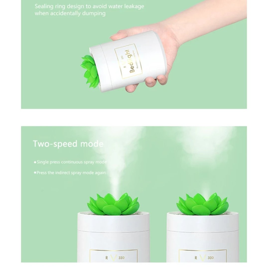 humidifier for succulents Cactus Style Humidifier - Best Small Humdifier for Bedroom