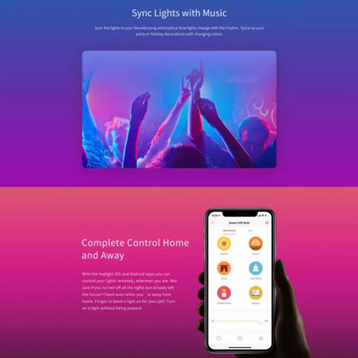 sync lights with music