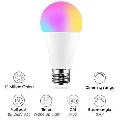 features of the smart light bulb