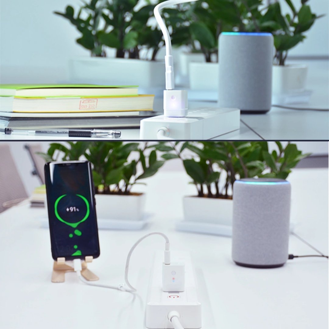 USB Smart Plug | Smart USB Adaptor - with Alexa & Google Home - Grey ...