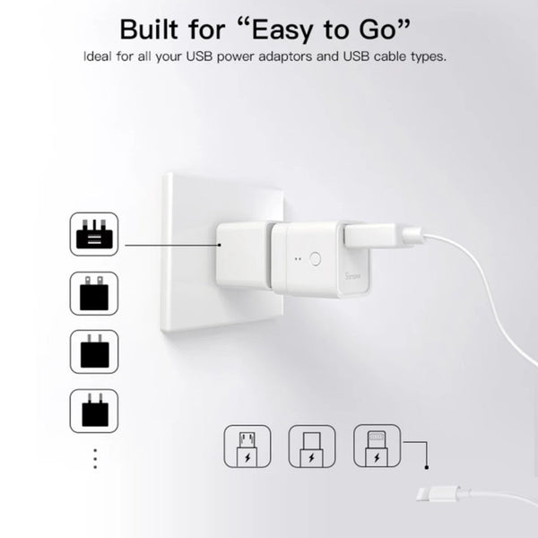 USB Smart Plug | Smart USB Adaptor - with Alexa & Google Home - Grey ...