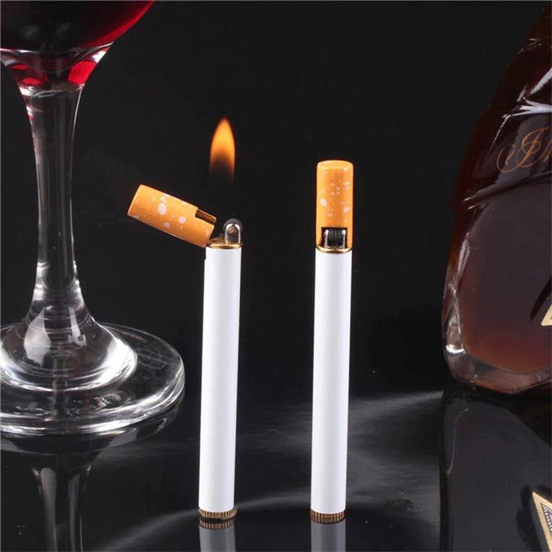 Mafby® Gas Lighter - Cigarette Shaped Lighter - Grey Technologies