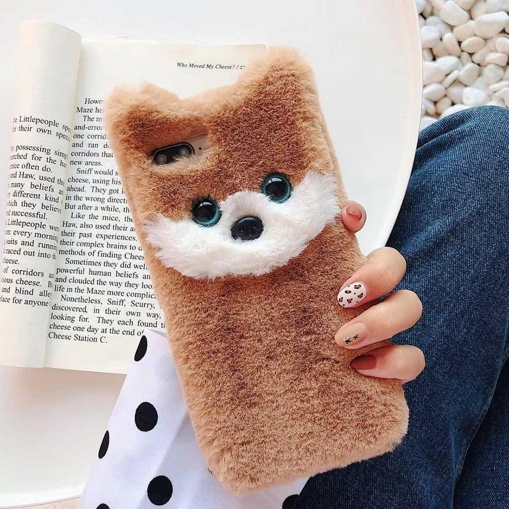 Cinamaroll Fur Phone Case