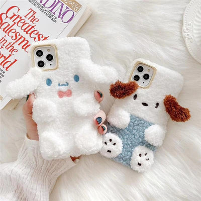 Cinamaroll Plush Phone Case | Grey Technologies Cinamaroll Plush Phone Case | Grey Technologies