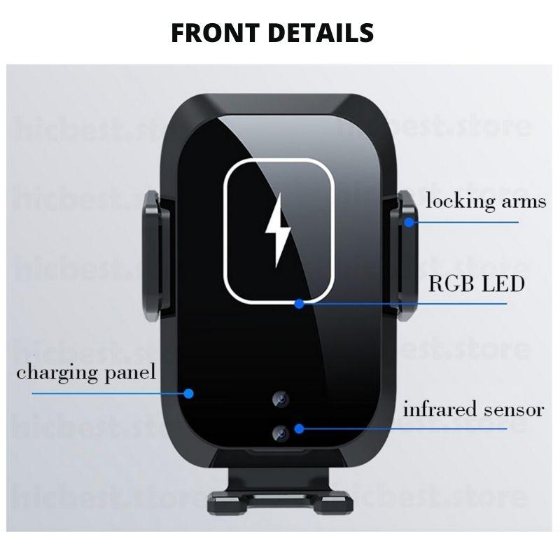 Kalb Chargeur QI sous meuble max. 30 mm - Chargeur à induction à charge  rapide - Station de charge sans fil intelligente : : High-Tech